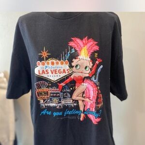 Black Graphic Betty Boop 2005 Tshirt